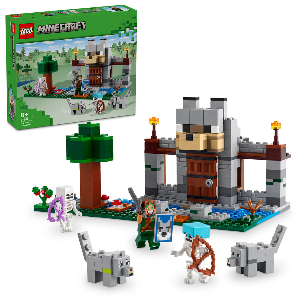 LEGO® Minecraft® The Wolf Stronghold - Đồ Chơi Lắp Ráp Pháo Đài Sói 21261 LEGO - ảnh 4 - LEGO Building Sets