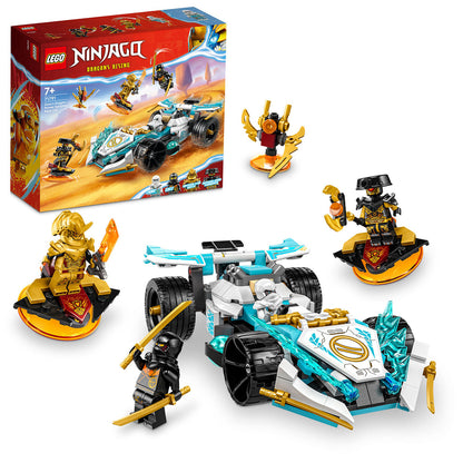 LEGO® NINJAGO® Zane’s Dragon Power Spinjitzu Race Car - Đồ chơi lắp ráp Xe đua Ninja - LEGO LEGO - ảnh 2 - Lego Construction 