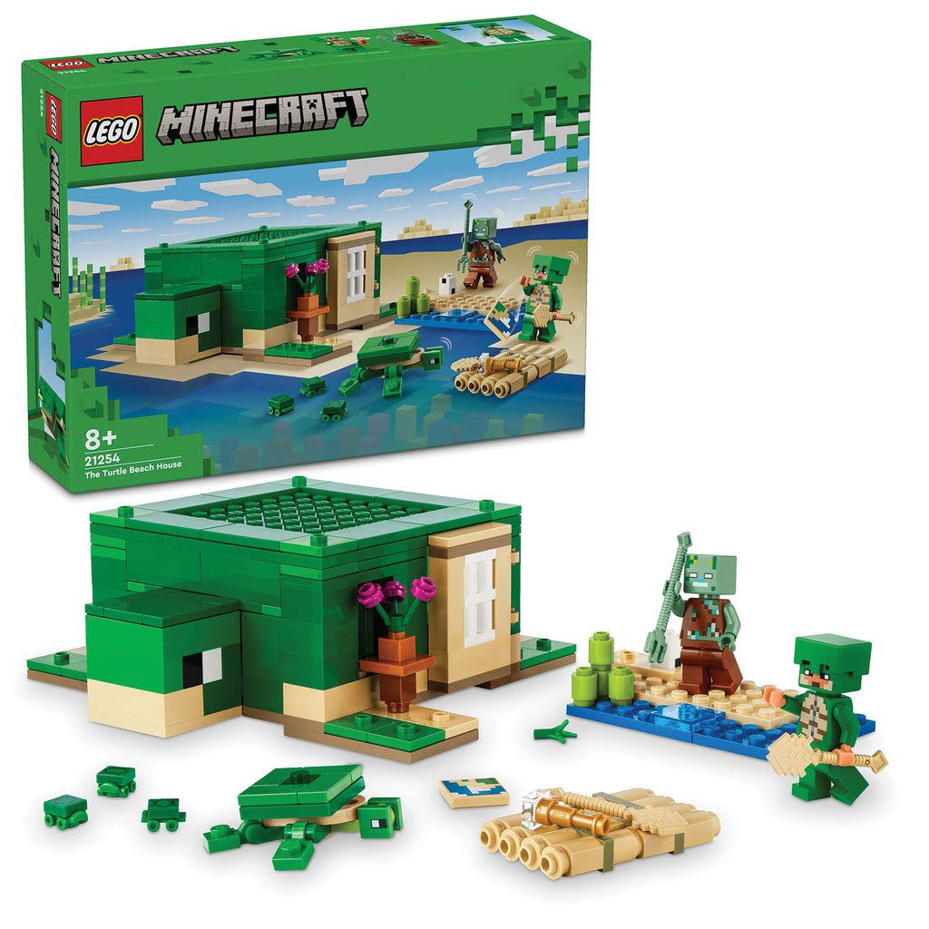 LEGO® Minecraft® The Turtle Beach House - Bộ lắp ráp Ngôi Nhà Bãi Biển Rùa (21254) - Hình ảnh bổ sung 9