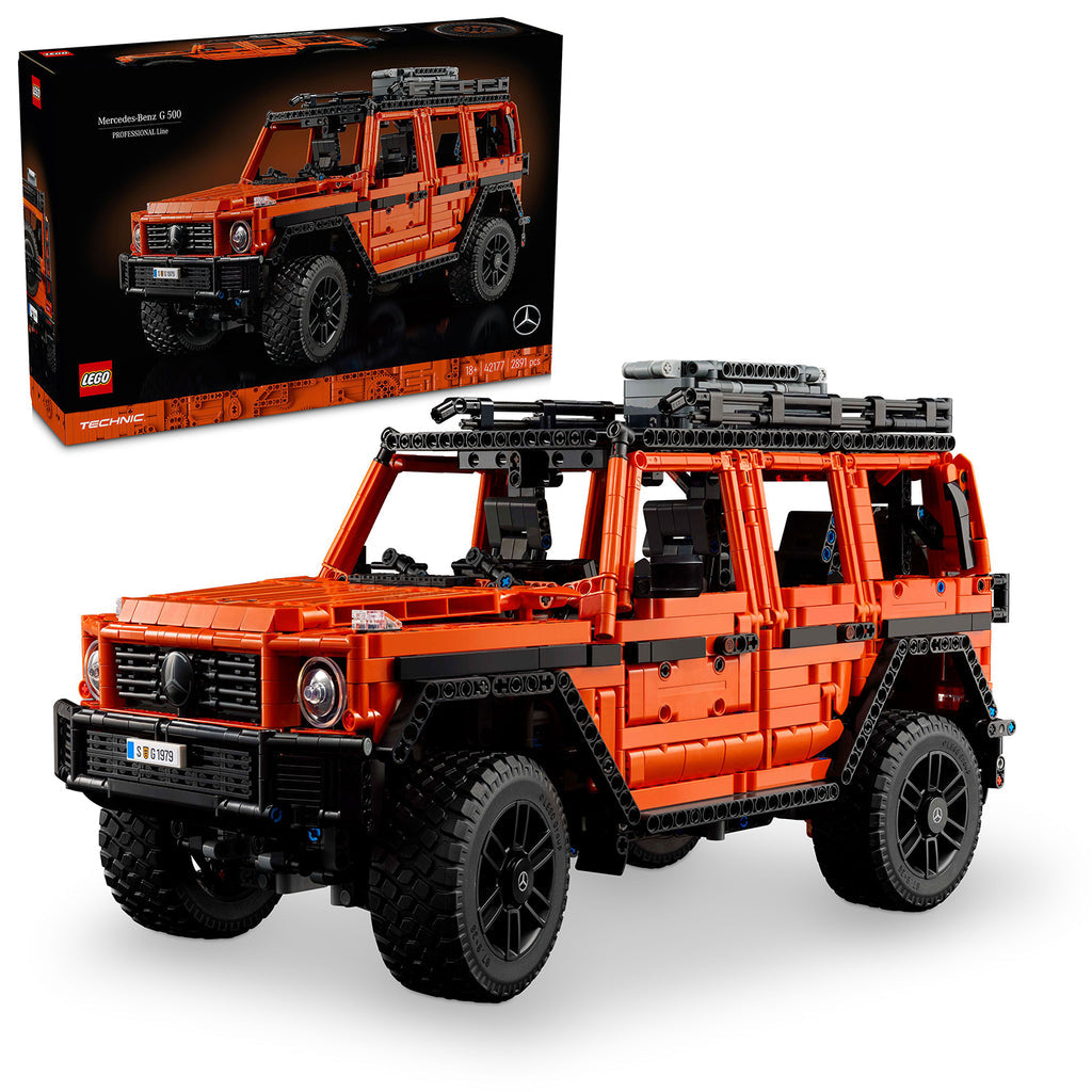 LEGO® Technic™ Mercedes-Benz G 500 PROFESSIONAL Line - Mô Hình Xe Địa Hình Lắp Ráp Mercedes-Benz G-Class LEGO - ảnh 4 - LEGO 