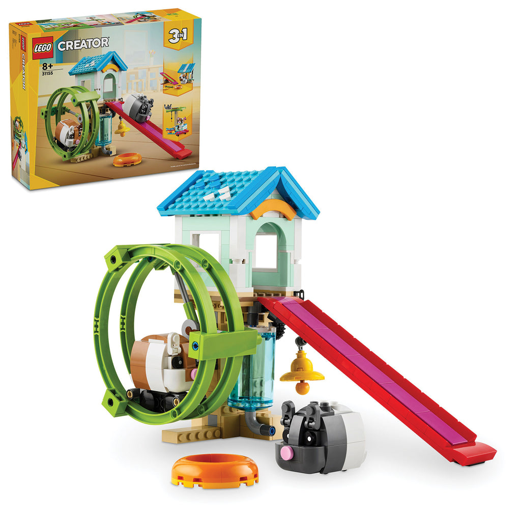 LEGO® Creator 3-in-1 Hamster Wheel - Đồ chơi lắp ráp 3 trong 1 Vòng Quay Hamster (31155) - LEGO