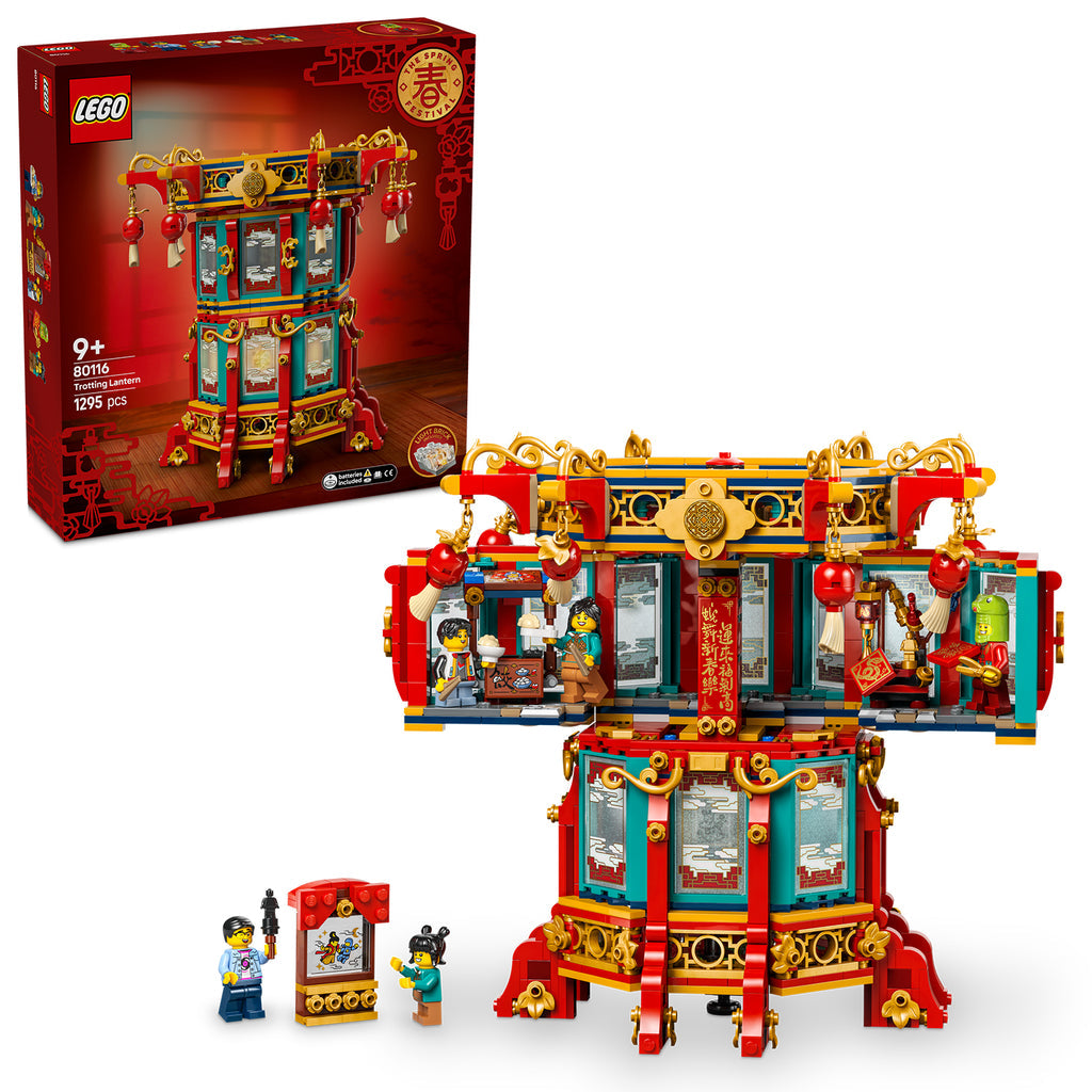 LEGO® Spring Festival Trotting Lantern - Đồ Chơi Lắp Ráp Đèn Lồng Lễ Hội Mùa Xuân LEGO 80116