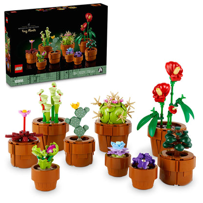LEGO® ICONS™ Tiny Plants - Bộ Lắp Ráp Chậu Cây Cảnh Mini - LEGO 10329 LEGO - ảnh 3 - Lego