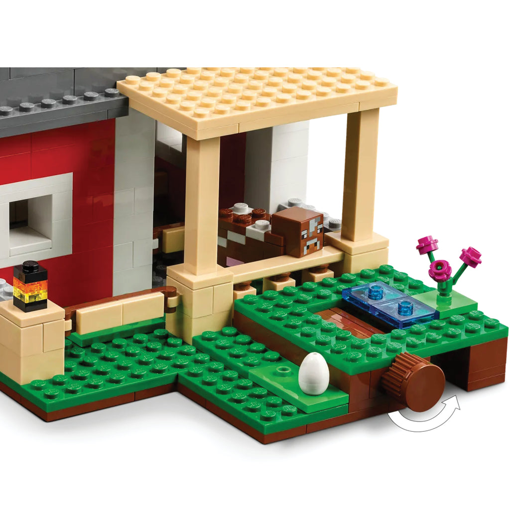LEGO® Minecraft® The Red Barn - Mô Hình Chuồng Ngựa Đỏ 21187 - Hình ảnh bổ sung 6