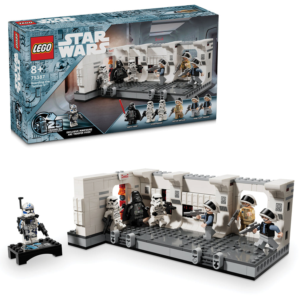LEGO® Star Wars™ Boarding the Tantive IV™ - Đồ Chơi Lắp Ráp Hành Lang Tàu Tantive IV - LEGO 75387 - Hình ảnh bổ sung 9