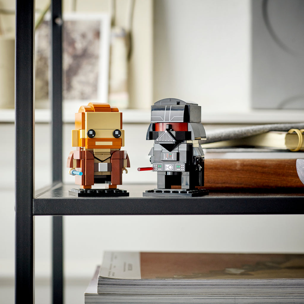 LEGO® BrickHeadz™ Obi-Wan Kenobi™ & Darth Vader™ - Mô hình lắp ráp nhân vật Star Wars - LEGO 40547 LEGO - ảnh 2 - LEGO
