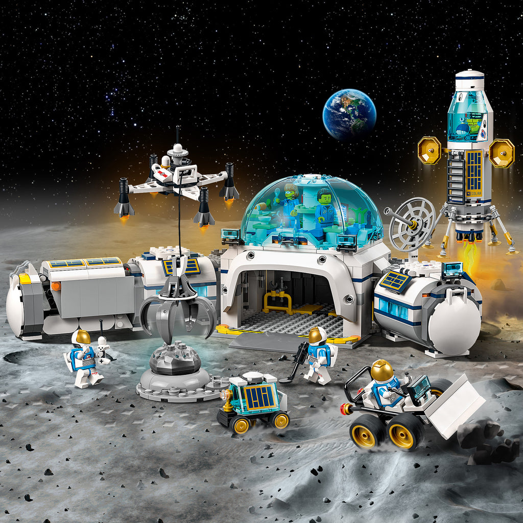 LEGO® City Lunar Research Base - Trạm Nghiên Cứu Mặt Trăng LEGO 60350 - Hình ảnh bổ sung 6