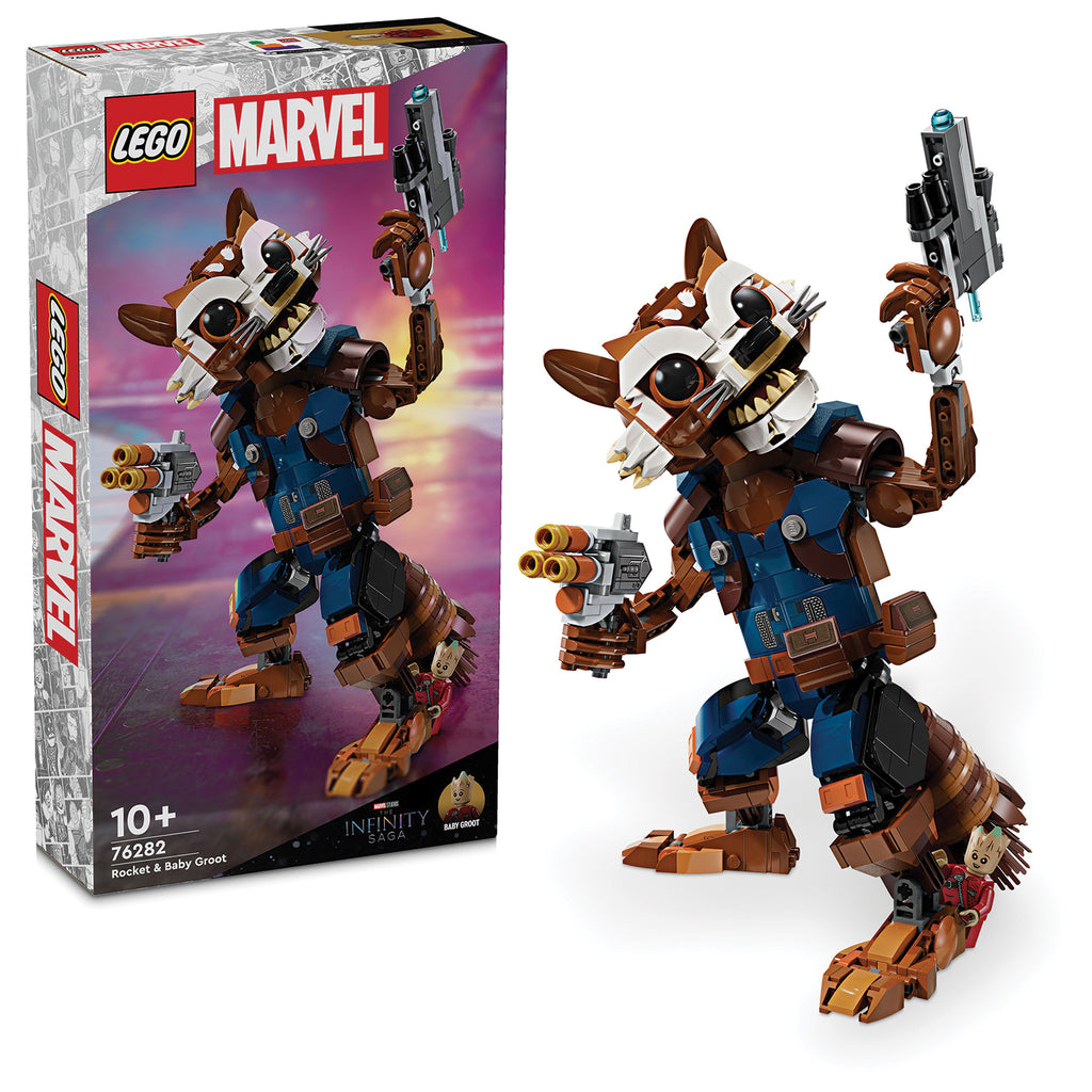 LEGO® Marvel Rocket & Baby Groot - Mô Hình Lắp Ráp Siêu Anh Hùng - 76282 - Hình ảnh bổ sung 9