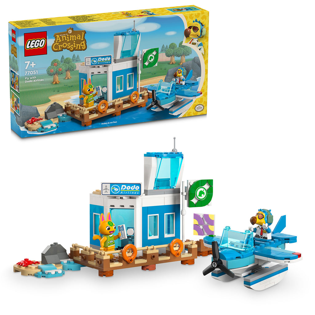 LEGO® Animal Crossing™ Fly with Dodo Airlines - Bộ Lắp Ráp Sân Bay Dodo Airlines - LEGO 77051 LEGO - ảnh 3 - LEGO sets