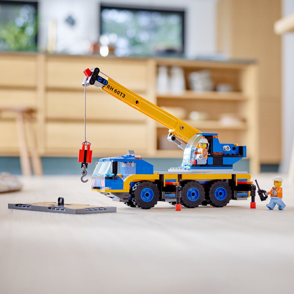LEGO® City Mobile Crane - Xe Cần Cẩu Di Động - LEGO 60324 - Hình ảnh bổ sung 6