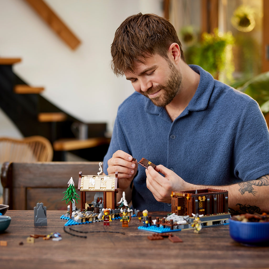 LEGO® Ideas Viking Village - Mô hình Làng Viking Chi Tiết - LEGO 21343 - Hình ảnh bổ sung 6