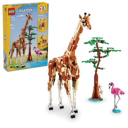 LEGO® Creator 3-in-1 Wild Safari Animals - Đồ Chơi Lắp Ráp Động Vật Hoang Dã Safari - LEGO 31150 - Hình ảnh bổ sung 9