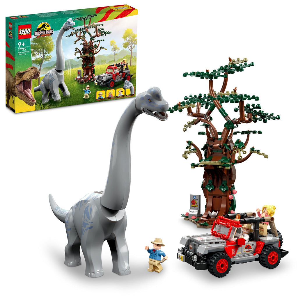 LEGO® Jurassic Park Brachiosaurus Discovery - Bộ Lắp Ráp Khủng Long Brachiosaurus Cao Cổ - LEGO 76960 LEGO - ảnh 1 - LEGO Set