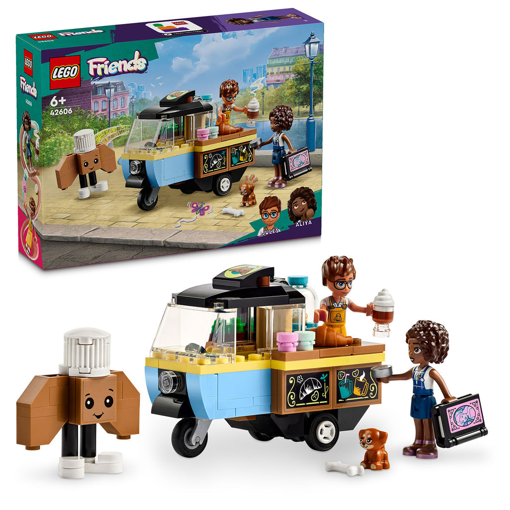 LEGO® Friends™ Mobile Bakery Food Cart - Xe Bán Bánh Mì Di Động - LEGO 42606 - Hình ảnh bổ sung 9