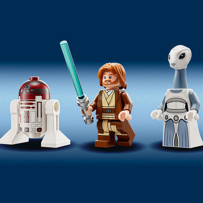 LEGO® Star Wars™ Obi-Wan Kenobi’s Jedi Starfighter™ - Mô hình lắp ráp Chiến hạm Jedi - LEGO 75333 - Hình ảnh bổ sung 9