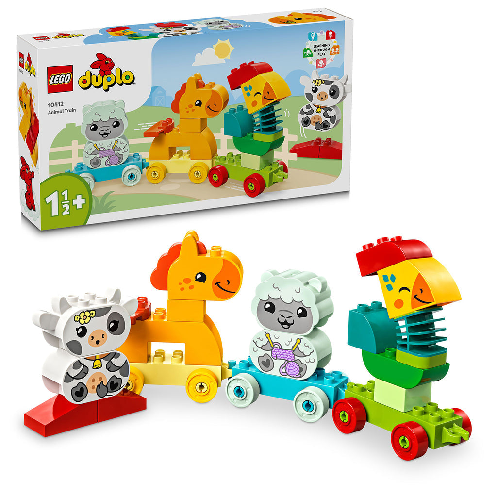 LEGO® DUPLO™ Animal Train - Đồ Chơi Đoàn Tàu Động Vật Cho Bé 10412