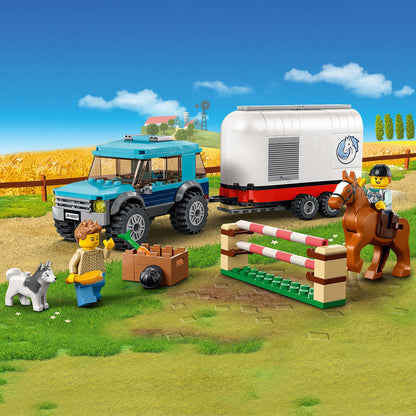 LEGO® City Horse Transporter - Đồ chơi lắp ráp Xe vận chuyển ngựa 60327