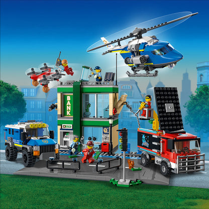LEGO® City Police Chase at the Bank - Bộ đồ chơi lắp ráp Cảnh Sát Truy Đuổi Tại Ngân Hàng - LEGO 60317 LEGO - ảnh 6 - Buildin