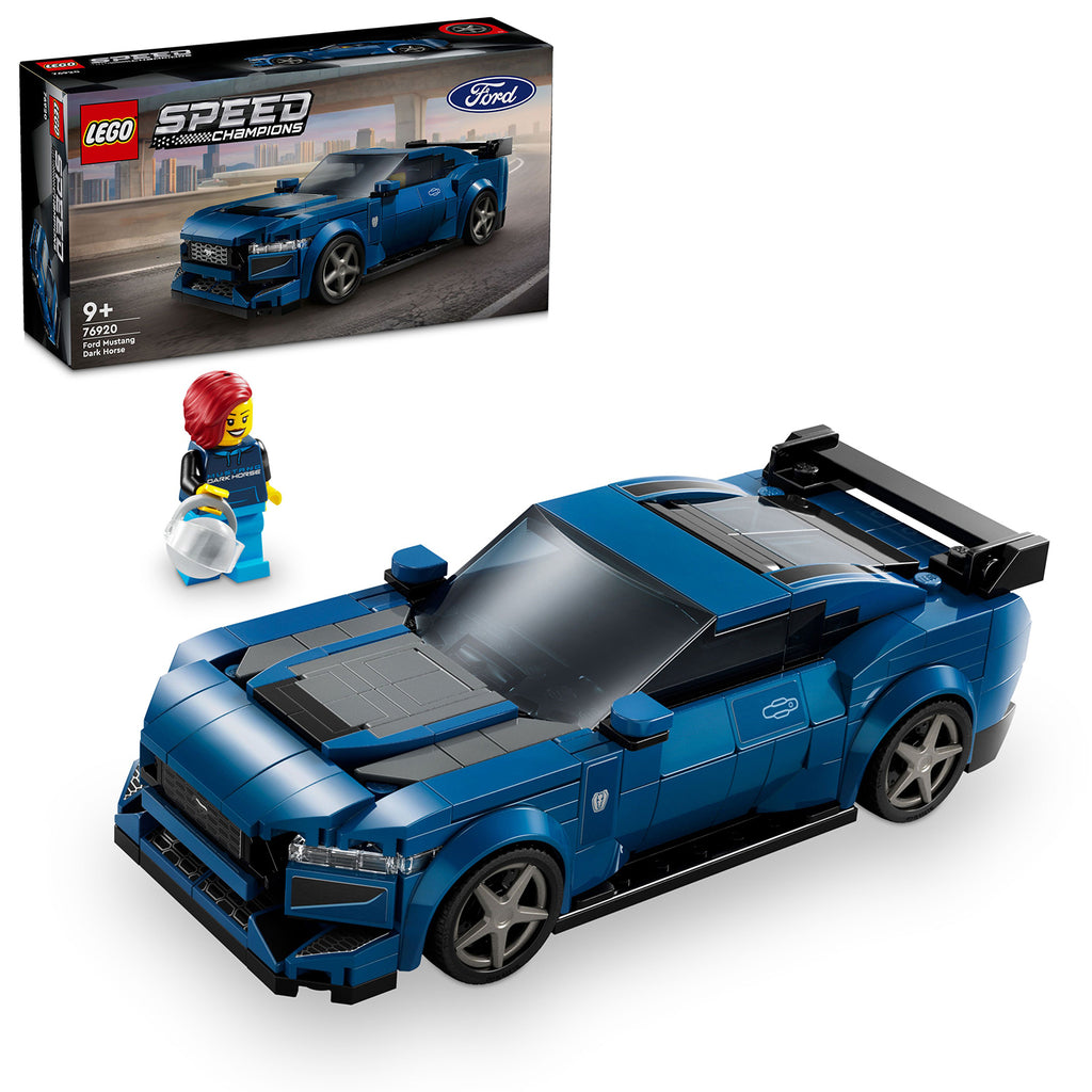 LEGO® Speed Champions Ford Mustang Dark Horse Sports Car - Bộ Đồ Chơi Lắp Ráp Xe Đua Thể Thao - LEGO 76920 LEGO - ảnh 5 - LEG