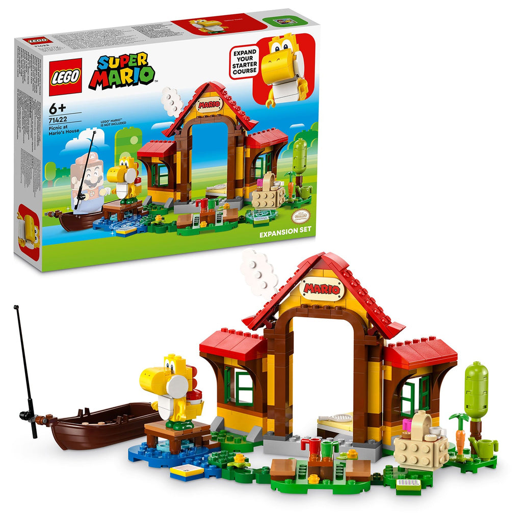 LEGO® Super Mario™ Picnic at Marios House Expansion Set - Bộ Đồ Chơi Mở Rộng Nhà Của Mario - LEGO 71422 LEGO - ảnh 4 - LEGO E
