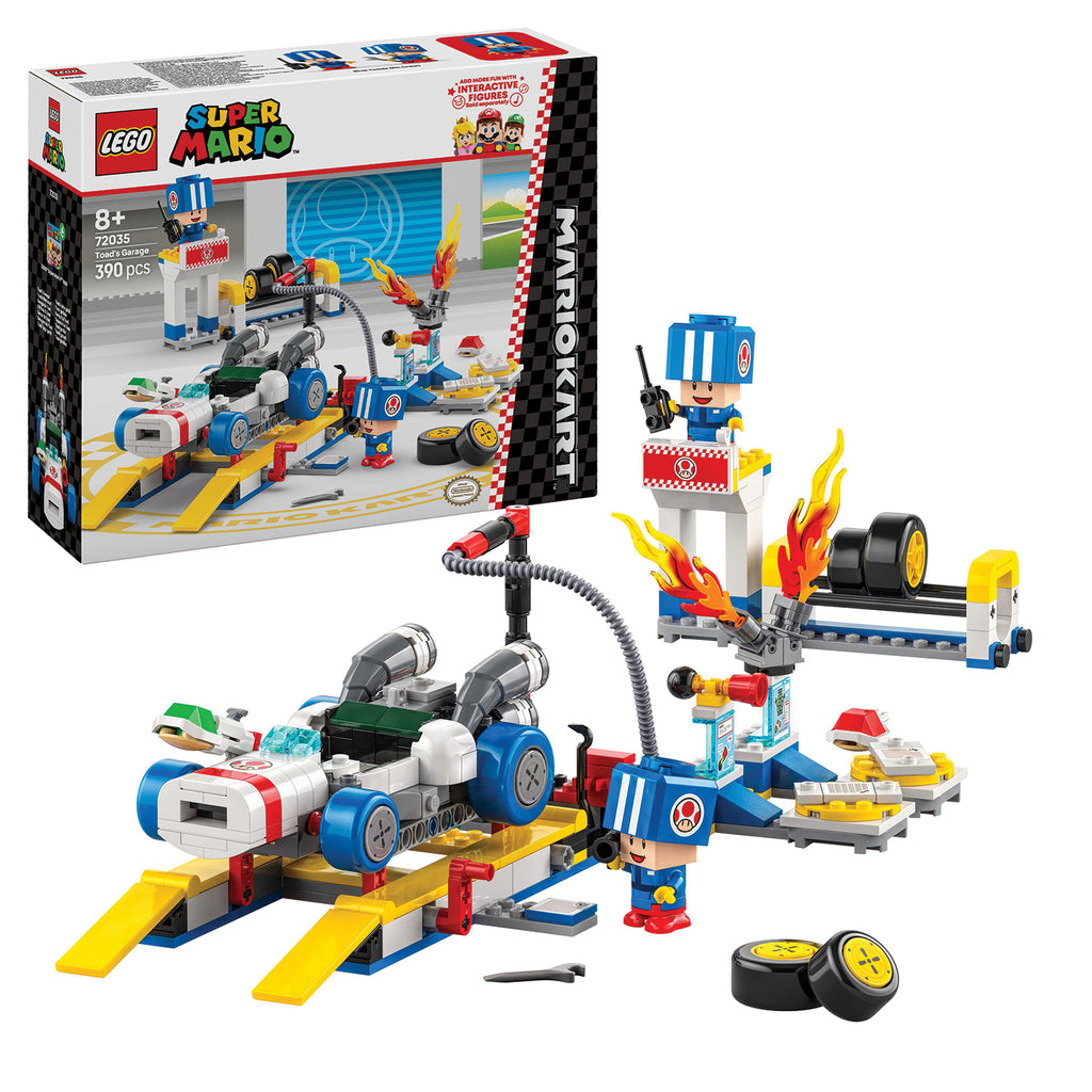 LEGO® Super Mario™: Mario Kart™ – Toad’s Garage - Đồ chơi lắp ráp Gara của Toad LEGO 72035 LEGO - ảnh 4 - LEGO Sets