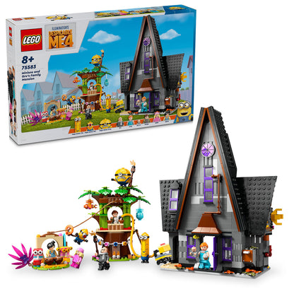 LEGO® Despicable Me 4 Minions and Gru's Family Mansion - Bộ Đồ Chơi Lắp Ráp Biệt Thự Gia Đình Gru - LEGO 75583 LEGO - ảnh 3 -