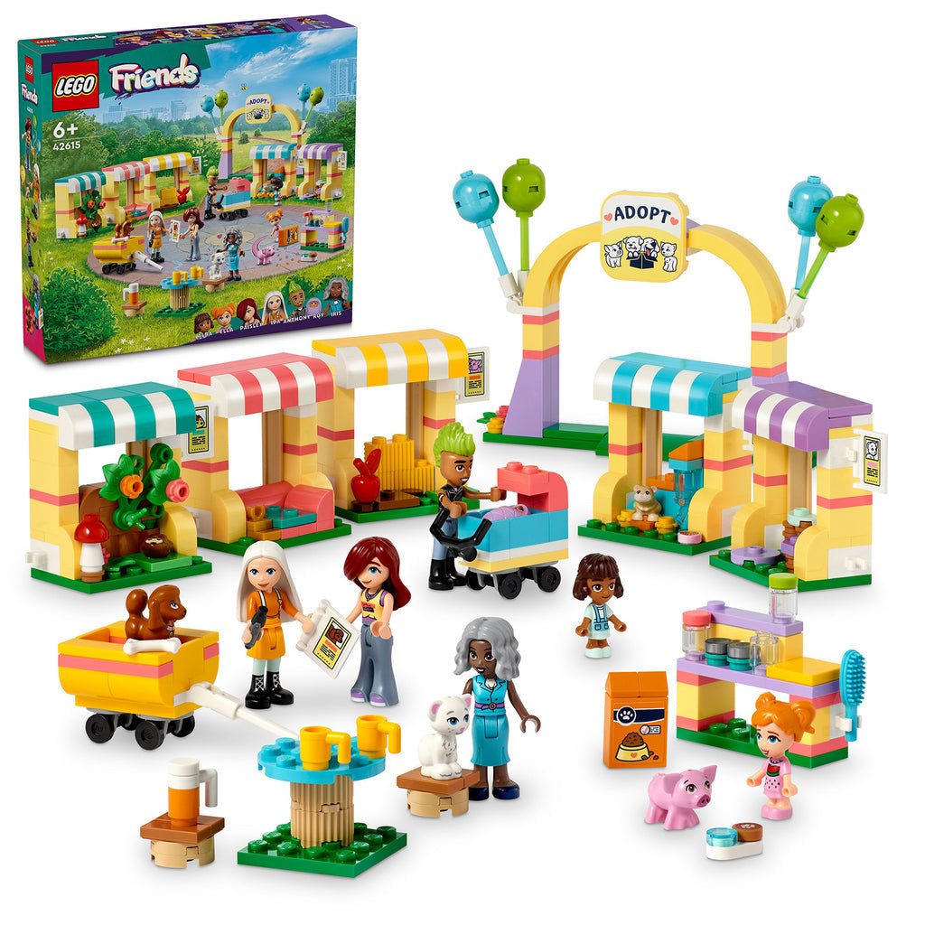 LEGO® Friends™ Pet Adoption Day - Đồ chơi lắp ráp Ngày hội Nhận nuôi Thú cưng (42615) - LEGO Friends - Hình ảnh bổ sung 9