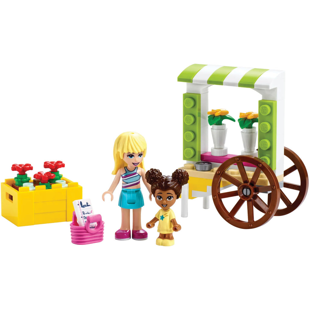 LEGO® Friends™ Flower Cart Đồ Chơi Lắp Ráp Xe Hoa LEGO (30413) - Hình ảnh chi tiết 2