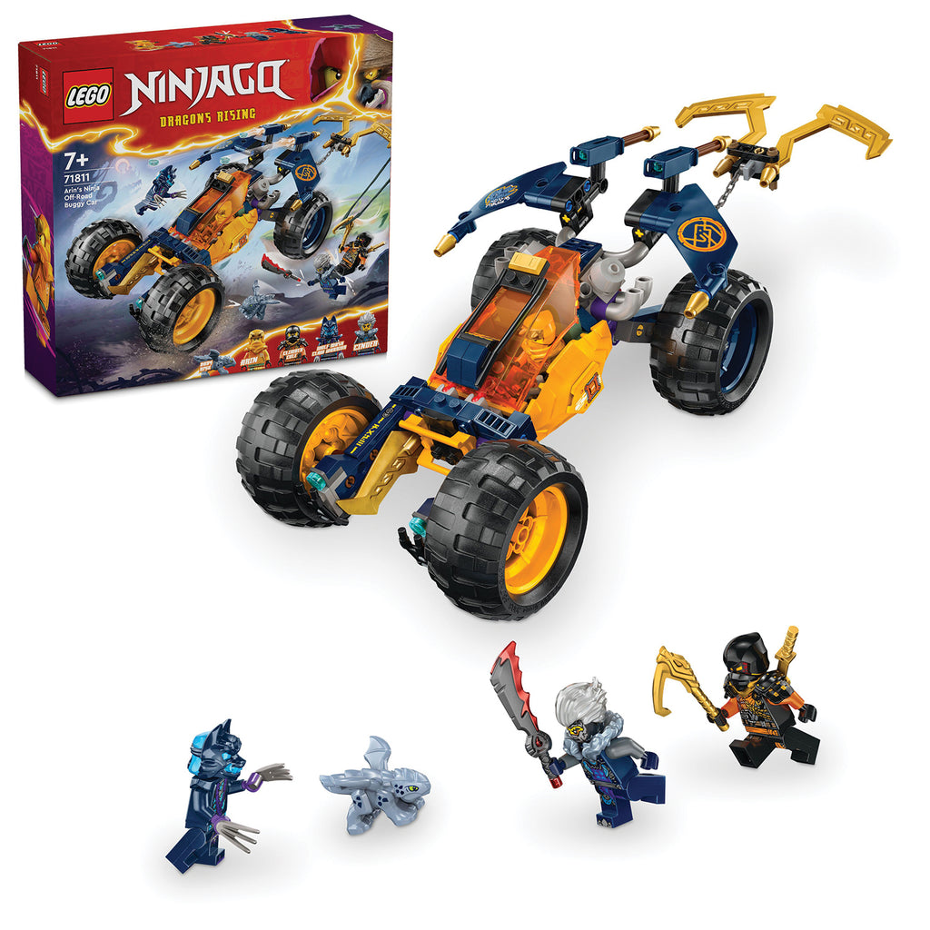 LEGO® NINJAGO® Arin's Ninja Off-Road Buggy Car - Đồ chơi lắp ráp Xe Buggy Địa hình Ninja LEGO 71811 - Hình ảnh bổ sung 9