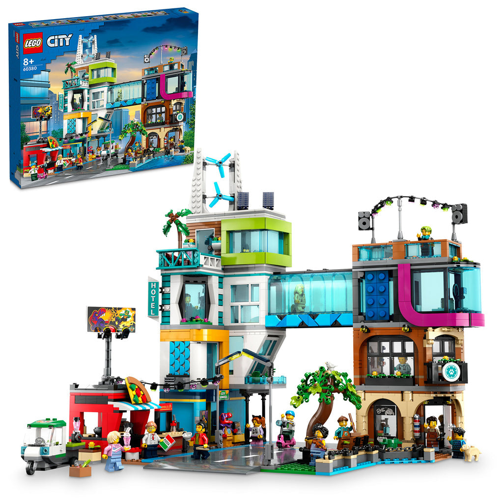 LEGO® City Downtown - Bộ Đồ Chơi Lắp Ráp Thành Phố Hiện Đại - LEGO 60380 - Hình ảnh bổ sung 9
