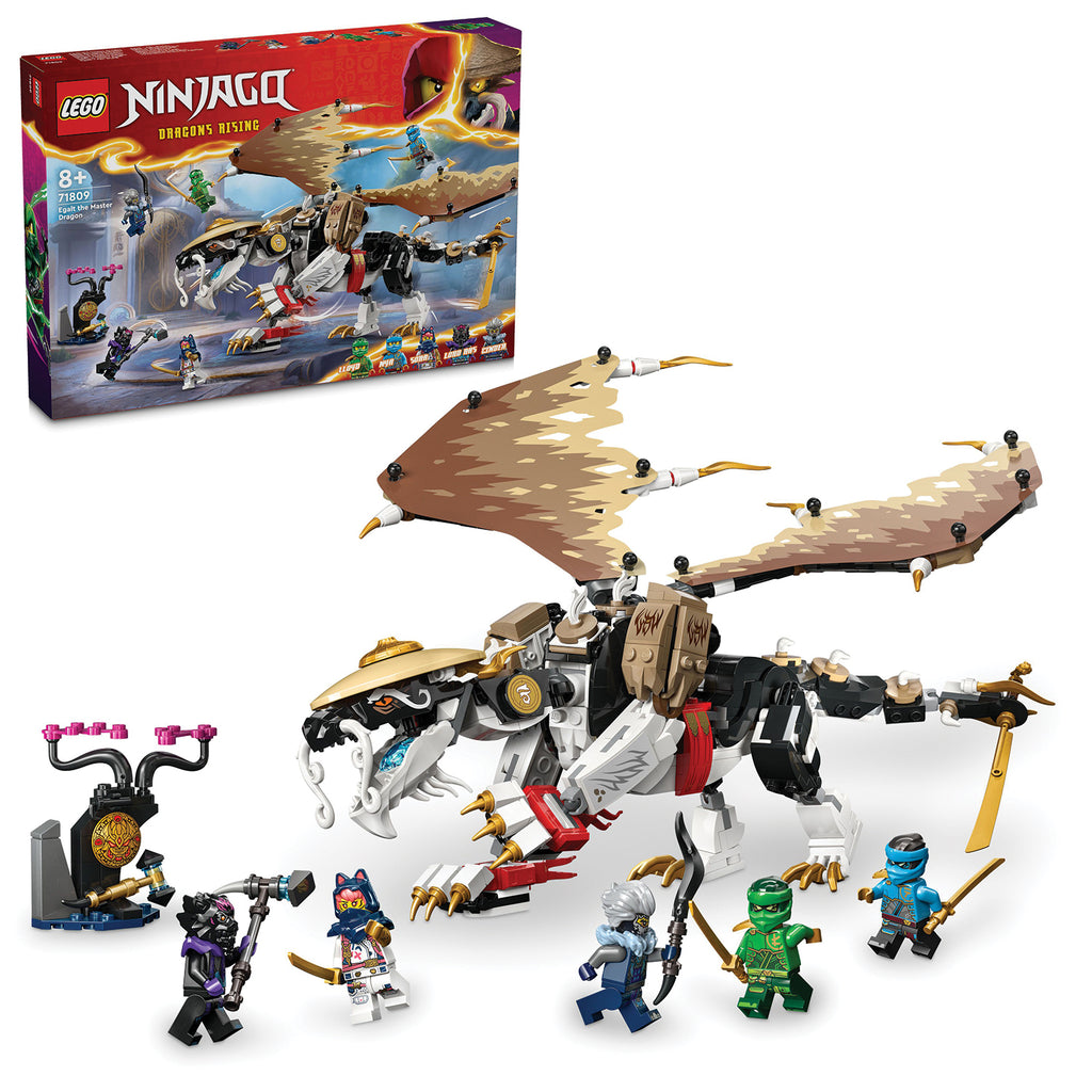 LEGO® NINJAGO® Egalt the Master Dragon - Đồ Chơi Lắp Ráp Rồng Thần Sư Phụ LEGO 71809 - Hình ảnh bổ sung 9