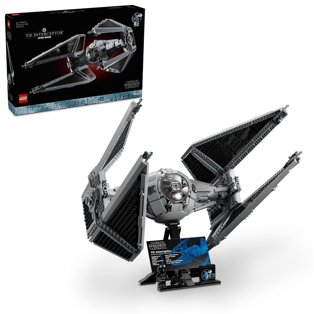 LEGO® Star Wars™ TIE Interceptor™ Mô hình lắp ráp cao cấp dòng UCS 75382 LEGO - ảnh 1 - Building Sets