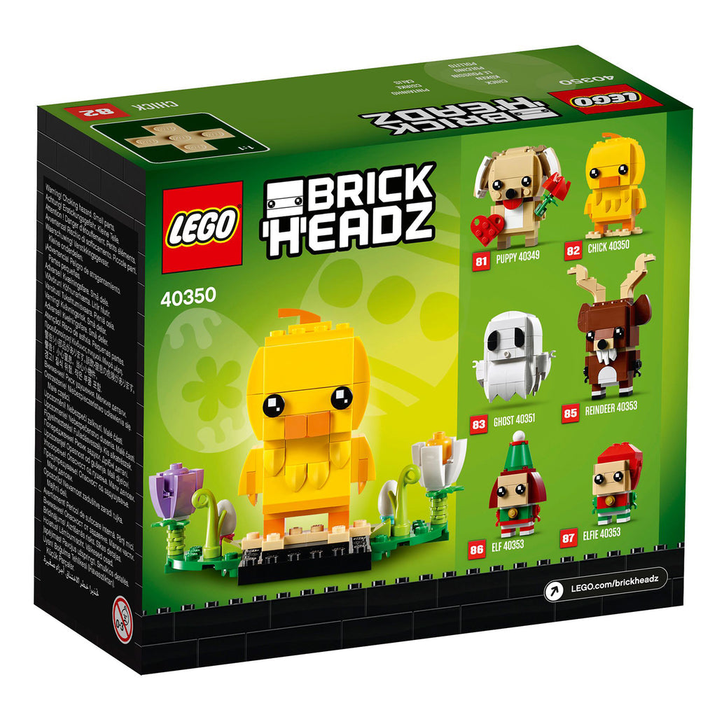 LEGO® BrickHeadz™ Easter Chick - Gà Con Phục Sinh Đồ Chơi Lắp Ráp Chính Hãng LEGO 40350 LEGO - LEGO