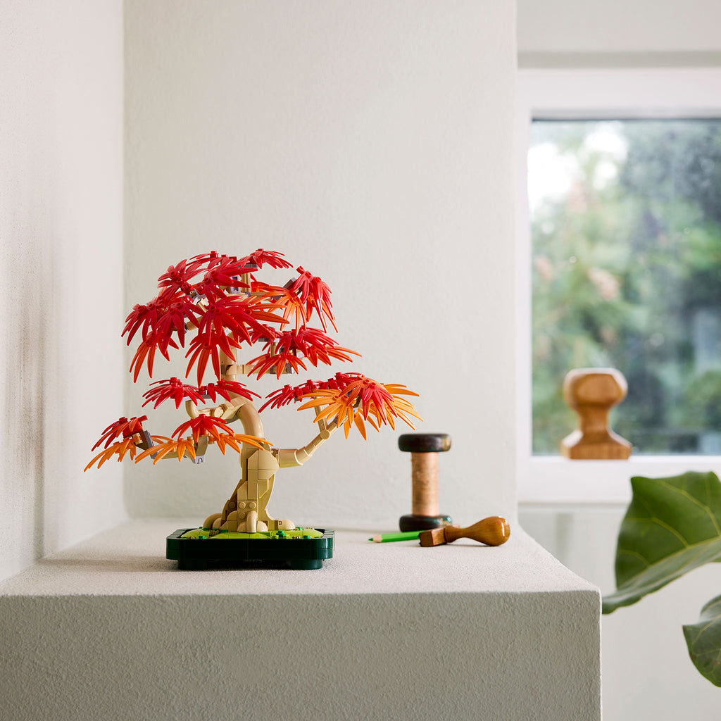LEGO® Botanicals Japanese Red Maple Bonsai Tree - Mô hình Cây Phong Đỏ Nhật Bản - LEGO 10348 - Hình ảnh bổ sung 8