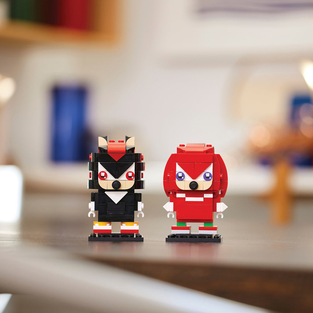 LEGO® BrickHeadz™ Sonic the Hedgehog™: Knuckles & Shadow - Bộ Đồ Chơi Lắp Ráp Nhân Vật LEGO 40672 LEGO - ảnh 3 - Lego BrickHe