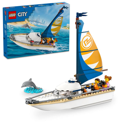 LEGO® City Sailboat - Đồ Chơi Lắp Ráp Thuyền Buồm LEGO 60438 LEGO - ảnh 4 - LEGO