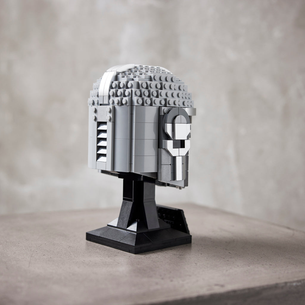 LEGO® Star Wars™ The Mandalorian™ Helmet - Mô Hình Mũ Bảo Hiểm Mandalorian - LEGO 75328 - Hình ảnh bổ sung 6