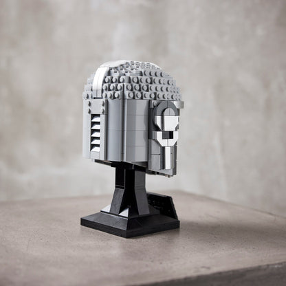 LEGO® Star Wars™ The Mandalorian™ Helmet - Mô Hình Mũ Bảo Hiểm Mandalorian - LEGO 75328 - Hình ảnh bổ sung 6