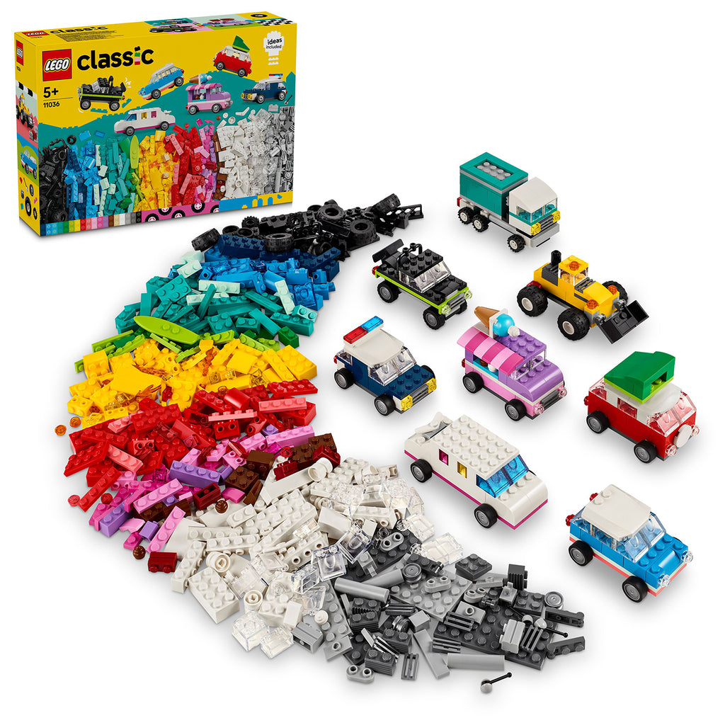 LEGO® Classic Creative Vehicles - Bộ Lắp Ráp Xe Cộ Sáng Tạo - LEGO 11036 LEGO - ảnh 2 - Lego