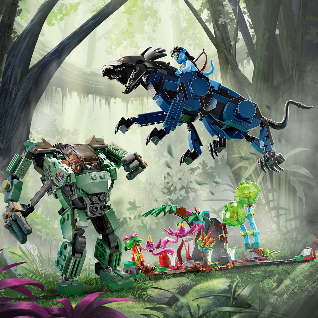 LEGO® Avatar™ Neytiri & Thanator vs. AMP Suit Quaritch - Đồ Chơi Lắp Ráp Chính Hãng LEGO 75571 - Hình ảnh bổ sung 6