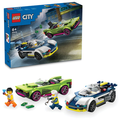 LEGO® City Police Car and Muscle Car Chase - Xe Cảnh Sát Đuổi Bắt Xe Cơ Bắp - LEGO 60415 LEGO - ảnh 2 - Lego