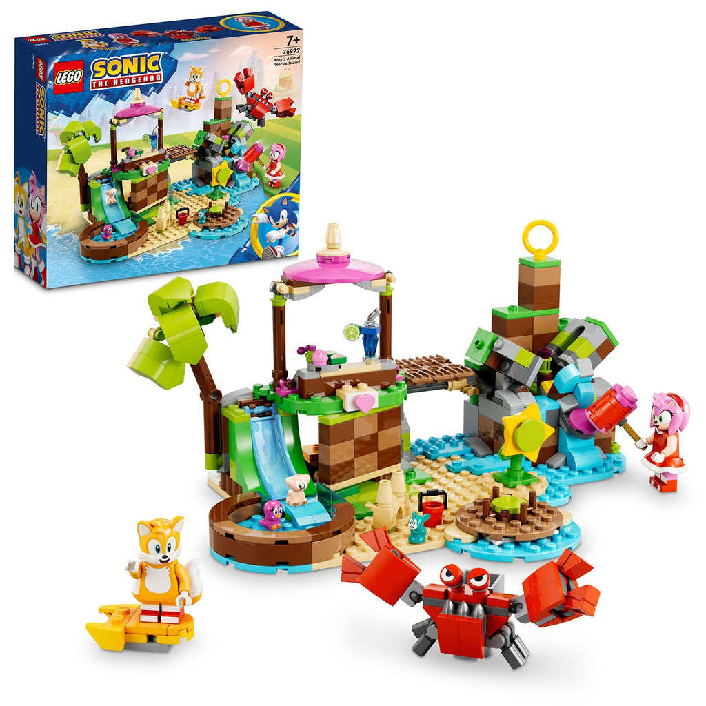 LEGO® Sonic the Hedgehog™ Amy's Animal Rescue Island - Đồ Chơi Lắp Ráp Đảo Cứu Hộ Động Vật Amy (76992) - LEGO LEGO - ảnh 4 - 