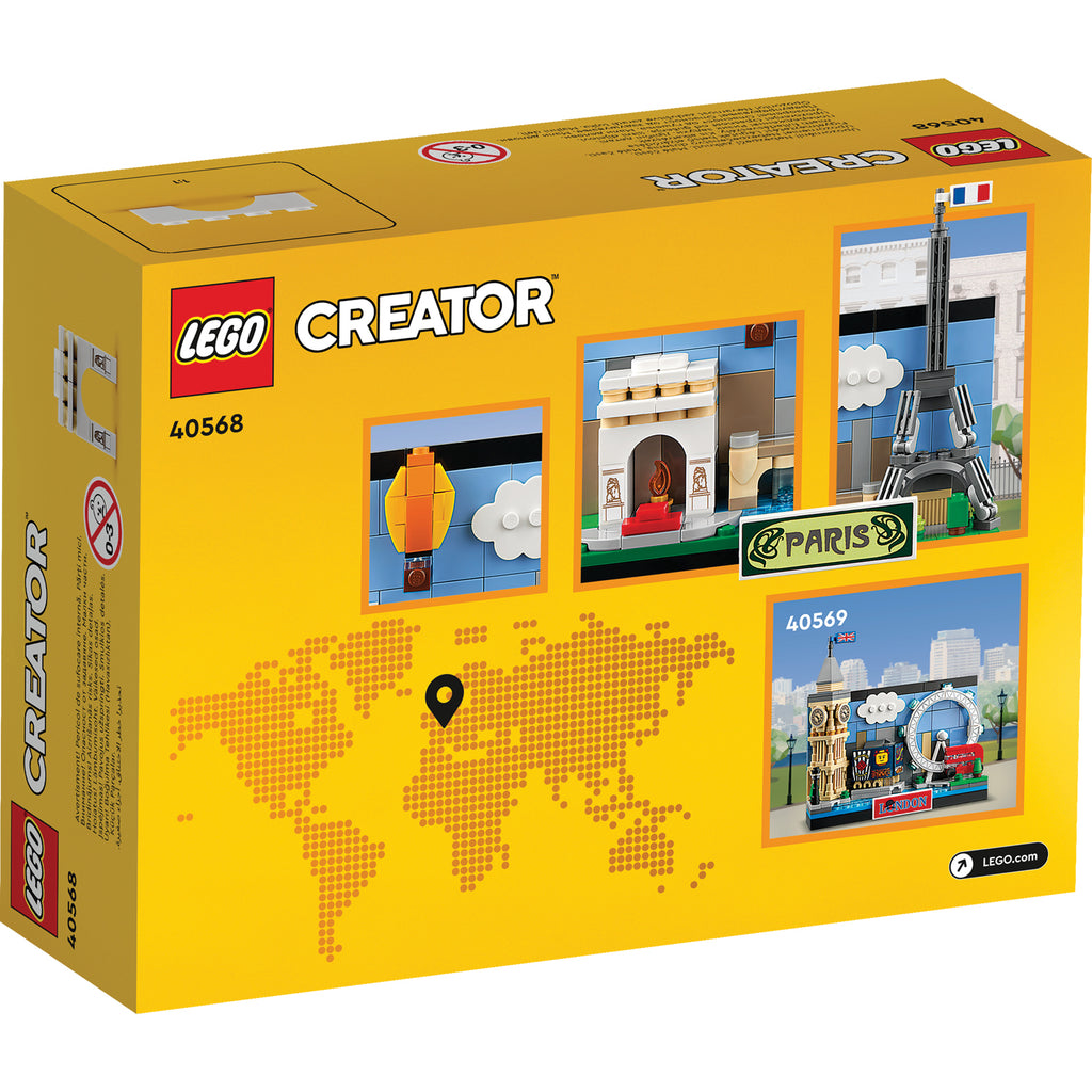 LEGO® Creator Paris Postcard - Mô Hình Bưu Thiếp 3D Paris - LEGO 40568 - Hình ảnh bổ sung 6