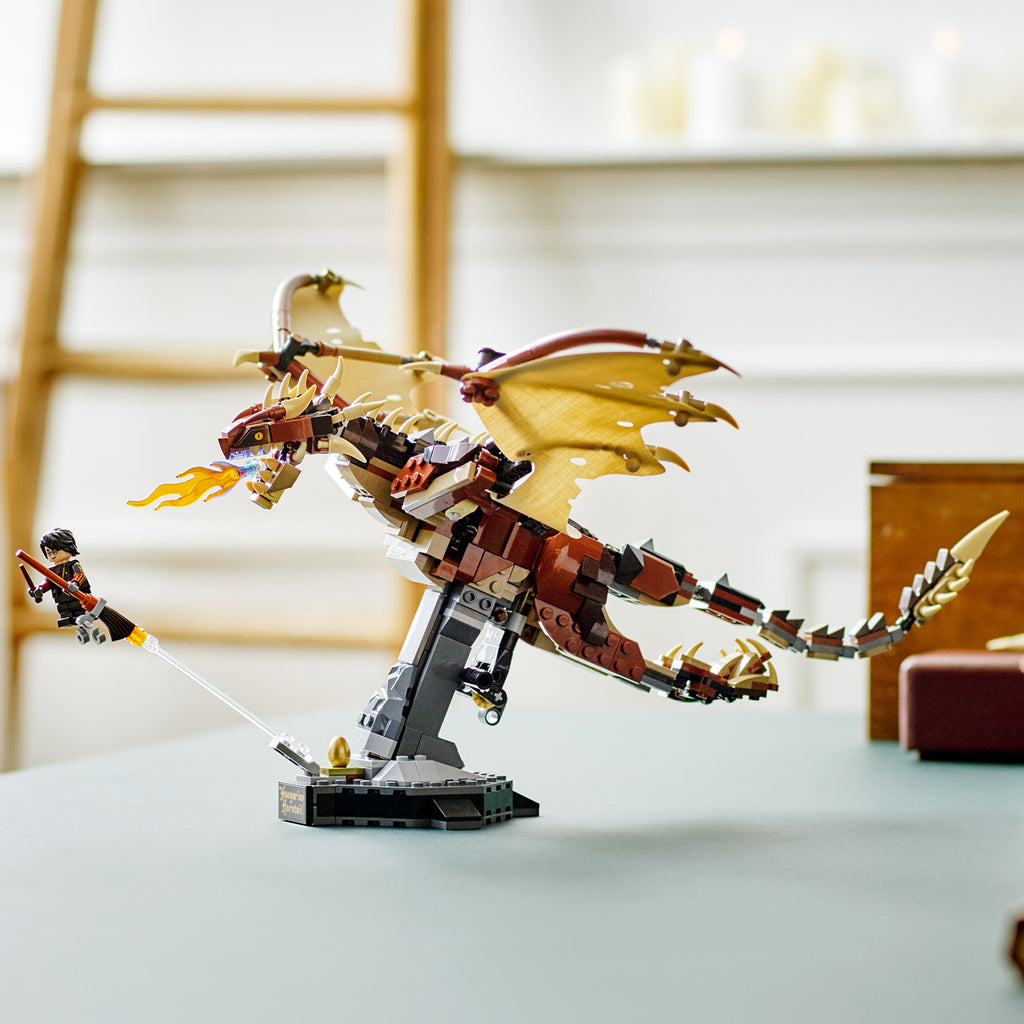 LEGO® Harry Potter™ Hungarian Horntail Dragon - Mô Hình Rồng Đuôi Gai Hungary - LEGO 76406 - Hình ảnh bổ sung 6