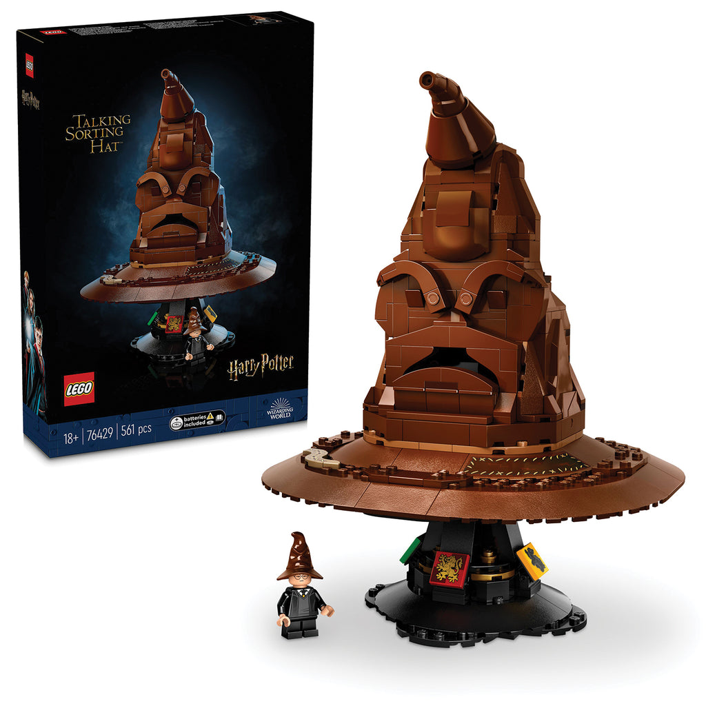 LEGO® Harry Potter™ Talking Sorting Hat™ - Mô hình Nón Phân Loại Biết Nói - LEGO 76429 LEGO - ảnh 5 - Đồ chơi lắp ráp