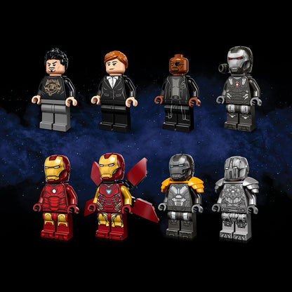 LEGO® Marvel Iron Man Armory - Đồ Chơi Lắp Ráp Phòng Trưng Bày Giáp - LEGO 76216