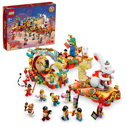 LEGO® Lunar New Year Parade - Bộ Lắp Ráp Diễu Hành Tết Nguyên Đán - LEGO 80111