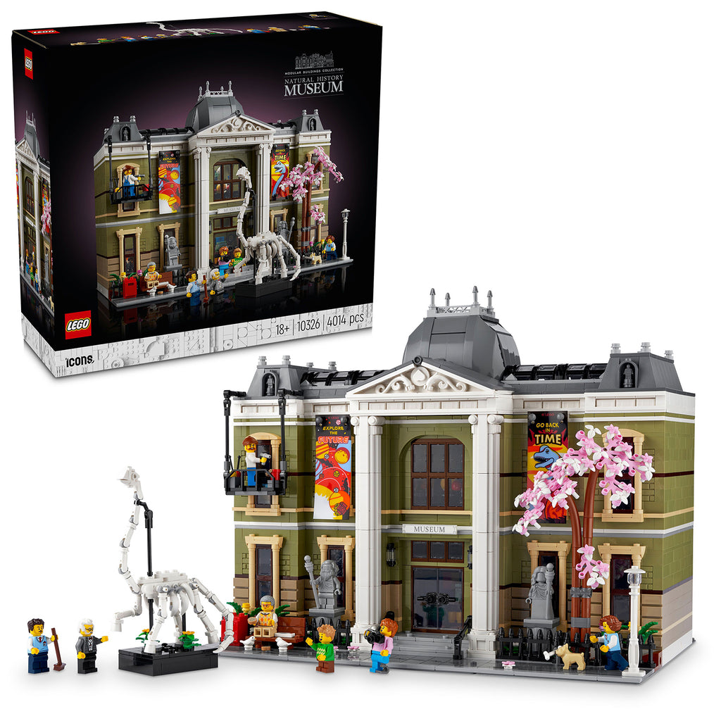 LEGO® ICONS™ Natural History Museum - Mô hình Bảo tàng Lịch sử Tự nhiên LEGO 10326 LEGO - ảnh 5 - Lego Icons