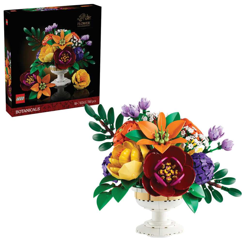 LEGO® Botanicals Flower Arrangement - Bộ Lắp Ráp Bình Hoa Nghệ Thuật - LEGO 10345 - Hình ảnh bổ sung 9