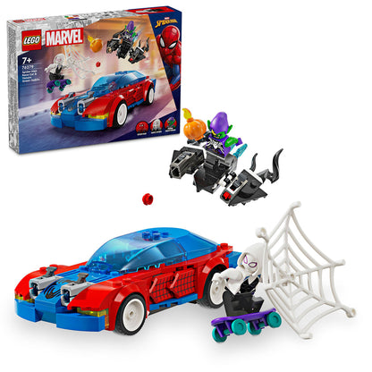 LEGO® Marvel Spider-Man Race Car & Venom Green Goblin - Xe Đua Người Nhện & Venom Green Goblin - LEGO 76279 LEGO - ảnh 1 - Bu